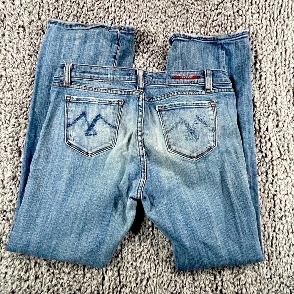 Vigoss Bootcut Jeans Low Rise Light Wash Relaxed Y2K Women's Juniors Size 13
